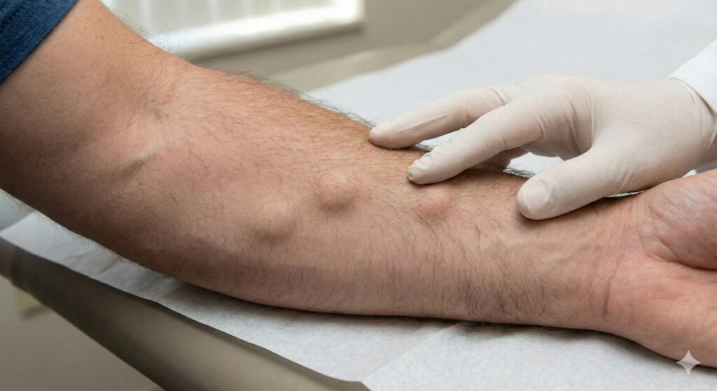 Lipoma fatty tumor removal surgery on arms in Layton Utah