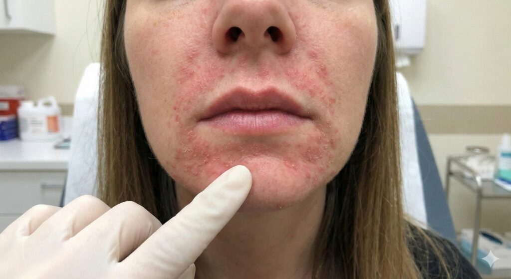 Perioral dermatitis treatment for rash around mouth in Layton Utah