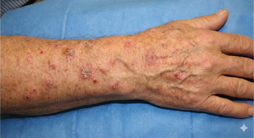 Actinic keratosis treatment photodynamic therapy (PDT) Layton
